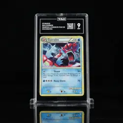 Top Ranked TAG 9 MINT Gyarados Holo 123 HeartGold & SoulSilver Pokemon Card 2010 - Image 1