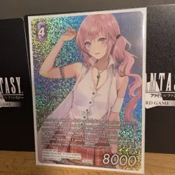 Serah 26-092H Full Art Foil Opus Gunslinger of the Abyss Final Fantasy TCG Card - Image 1