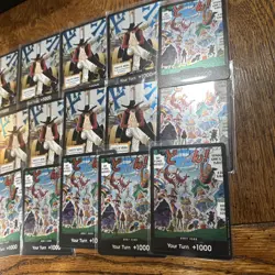 One Piece OP14 Don Card - Mihawk Don/Egghead Don - English - LOT of 22 - Image 4