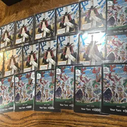 One Piece OP14 Don Card - Mihawk Don/Egghead Don - English - LOT of 22 - Image 5