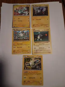 Electric-Type Pokemon Card Lot - Emolga, Rotom, Magnemite, Eelektrik & More - 20 - Image 1