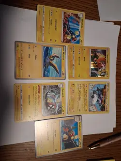 Electric-Type Pokemon Card Lot - Emolga, Rotom, Magnemite, Eelektrik & More - 20 - Image 2