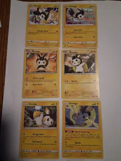 Electric-Type Pokemon Card Lot - Emolga, Rotom, Magnemite, Eelektrik & More - 20 - Image 4
