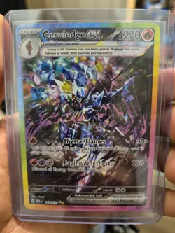 Pokemon TCG Ceruledge EX 147/131 Prismatic Evolutions Holo Ultra Rare Card - Image 1