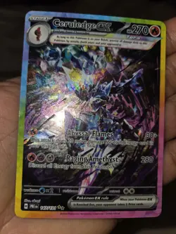 Pokemon TCG Ceruledge EX 147/131 Prismatic Evolutions Holo Ultra Rare Card - Image 4