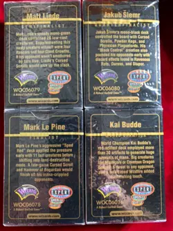 MTG 1999 World Championships finalist Deck 4 Set New Sealed - Image 2