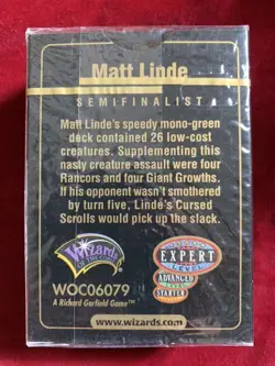 MTG 1999 World Championships finalist Deck 4 Set New Sealed - Image 5