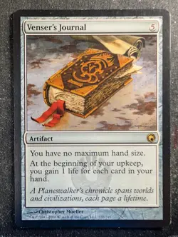 Venser's Journal - Scars of Mirrodin (MTG) - Image 1