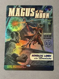 MTG - Magus of the Moon - (Showcase) - Special Guests - Foil NM - Image 1