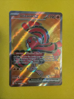 Oricorio EX 110/094 Ultra Rare Phantasmal Flames Pokemon TCG NM-Mint Pokemon - Image 1