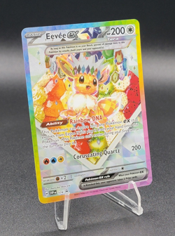 💎 EEVEE EX ~Prismatic Evolutions SVP 174 ~ Black Star Promo - Image 2