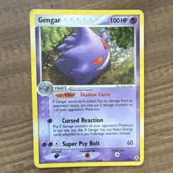 Pokemon Gengar 5/92 Legend Maker Holo Rare 2006 100HP Ghost - Image 1