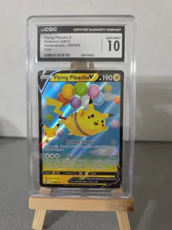 Flying Pikachu V Pokemon 2021 Celebrations 006/025 CGC Gem Mint 10 - Image 1