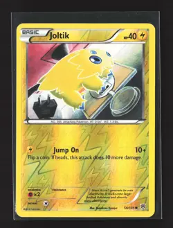 Pokemon Plasma Storm #50/135 Reverse Holo Joltik - Image 1