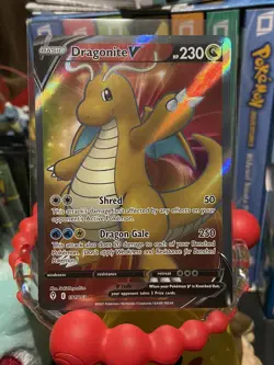 Dragonite V 191/203 Pokemon TCG Evolving Skies Full Art Ultra Rare Near Mint - Image 1
