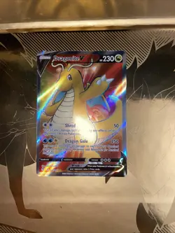 Dragonite V 191/203 Pokemon TCG Evolving Skies Full Art Ultra Rare Near Mint - Image 2