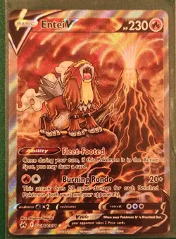 Entei V GG36/GG70 Crown Zenith 2023 Pokemon TCG - Image 1