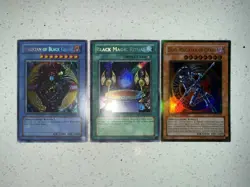 Yu-Gi-Oh Lot- Magician Black Chaos, Black Magic Ritual, Dark Magician of Chaos! - Image 1