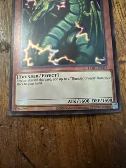 Thunder Dragon LCKC-EN067 Legendary Collection Kaiba Unlimited - Image 2