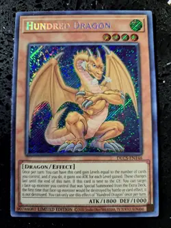 Hundread Dragon (DLCS-EN146) Limited Edition Secret Rare Yu-Gi-Oh!!! - Image 1