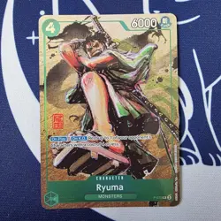 Ryuma P-072 Best Selection Vol. 3 English - One Piece Card Game AA Alt Art - NM - Image 1