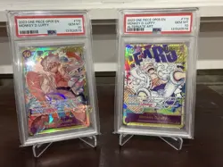 One Piece Card Game-Monkey.D.Luffy Op05-119 Full Art/Alt Art Sec Set PSA10 Eng - Image 1