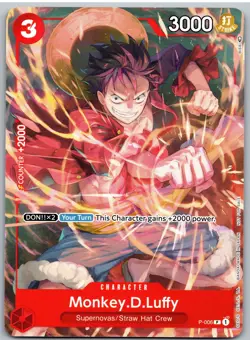 Monkey.D.Luffy - P-006 (Tournament Pack Vol. 1) P-006 One Piece NM - Image 1