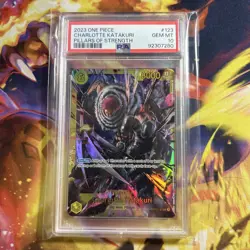 2023 Charlotte Katakuri One Piece Pillars Of Strength ENG OP03-123 PSA 10 - Image 1