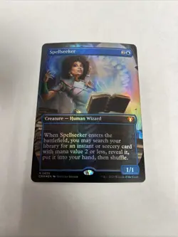 Spellseeker Borderless Foil Card #0635 MTG LP - Image 1