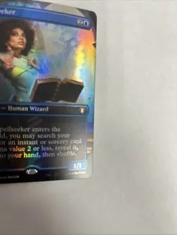 Spellseeker Borderless Foil Card #0635 MTG LP - Image 2