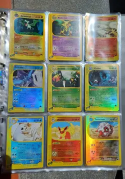 Pokemon ENG Part Complete REVERSE HOLO Skyridge Set 85 Cards/144 No Aquapolis - Image 1