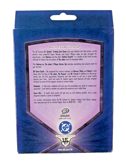 MARVEL /DC Vs System TCG - Batman vs The Joker 2-Player Starter Card Deck Sealed - Image 2