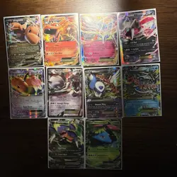 Pokemon EX & Mega EX Holo 29 Card Lot - ALL HEAVILY PLAYED - DAMAGED CONDITION! - Image 2