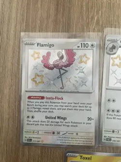 Pokemon TCG | Scarlet & Violet Paldean Fates Baby Shiny X5 Card Bundle - Image 2