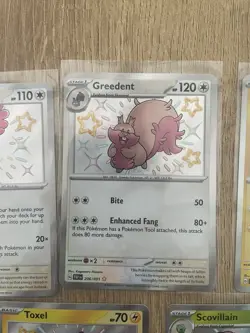 Pokemon TCG | Scarlet & Violet Paldean Fates Baby Shiny X5 Card Bundle - Image 3