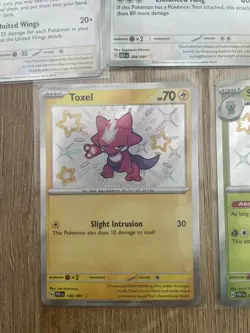 Pokemon TCG | Scarlet & Violet Paldean Fates Baby Shiny X5 Card Bundle - Image 4