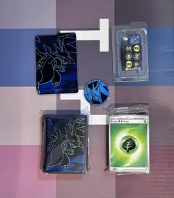 Pokemon TCG Phantasmal Flames ETB Accessories Only No Cards No Box - Image 1