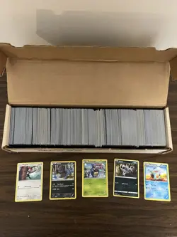 1,000 Pokemon Cards Bulk Lot - All Commons - Great Condition - Image 1