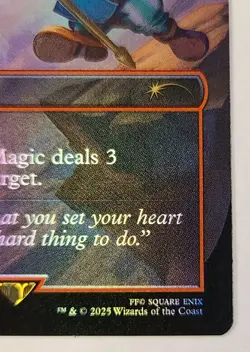 Vivi's Thunder Magic - Lightning Bolt (Rainbow Foil) Secret Lair Drop Foil - Image 5