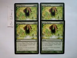 4x Bestial Menace Zendikar MTG Great Condition - Image 1