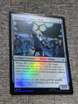 Alchemax Slayer-Bots (Foil) - 0005 - Marvel's Spider-Man - MTG - NM/M - Eng - Image 1