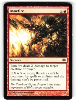Banefire #58 (NM) Conflux (CON) MTG - Image 1
