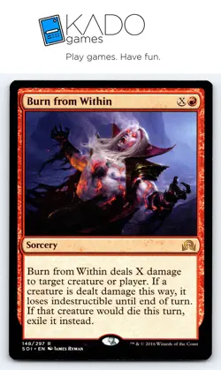 Shadows over Innistrad #148 Burn from Within - Image 1