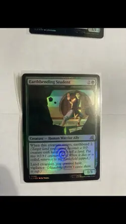 Earthbending Student Avatar: The Last Airbender: Eternal-Legal Foil MTG - Image 1