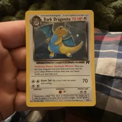 Pokemon TCG Dark Dragonite Holo Rare Card 5/110 WOTC Legendary Collection - Image 1