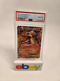 PSA 10 Gem Mint 2016 Pokemon XY Generations Charizard EX 11/83 - Image 1