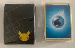 Pokemon TCG Celebrations Sleeves Dice Dividers Counters Energy Sealed Bundle - Image 2