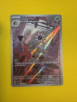 Pokemon TCG Lileep IR 145/142-STELLAR Crown Scarlet Violet NM Mint - Image 1