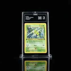 Scyther - 1999 Pokemon Jungle 1st Edition Non-holo - TAG Graded 3! LOWEST POP! - Image 1