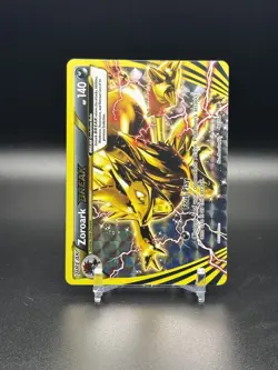 2015 POKEMON XY FATES COLLIDE #92 ZOROARK BREAK HOLO RARE - NM - Image 1